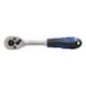 ORION lever reversible ratchet, 1/4 inch, 157 mm, locking button, 2C handle