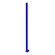 Uchycení T-sloupku, výška (V) 750 mm, vč. upevňovacích pásků - Uchycení T-sloupku pro příčkový systém - 1