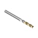 ATORN 3-blade solid carbide drill, diameter 3.0&nbsp;mm, TiN - solid carbide drill bit, 3-edge, 3xD TiN without internal cooling - 2