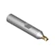 ATORN 一次性整体硬质合金铣刀，3 刃，2.5 mm，MF TIALN，刀柄 DIN 6535HB - 一次性整体硬质合金铣刀 - 2