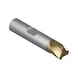 ATORN 一次性 SC 铣刀，3 刃，10.0 毫米，MF TiAlN，DIN 6535HB 柄 - 一次性整体硬质合金铣刀 - 2