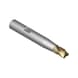 ATORN 整体硬质合金槽铣刀，TiAlN Z3，6.5 mm 超短型，45° MF，齿数 = 3 - 整体硬质合金立铣刀 - 2