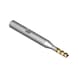 ATORN 整体硬质合金方形端铣刀，T=3 短型 3.50 mm 刀柄 DIN 6535 HB - 整体硬质合金立铣刀 - 2