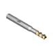ATORN 整体硬质合金方形端铣刀，T=3 短型 5.00 mm 刀柄 DIN 6535 HB - 整体硬质合金立铣刀 - 2