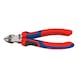 KNIPEX stripping side cutters 160&nbsp;mm with two-component handle - Stripping side cutters with 2-component grip covers - 1