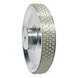 Polyurethane nubbed measuring wheel, circumference 200 mm - Measuring wheels for M45 - 1