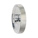 Aluminium cross-knurled measuring wheel, circumference 200 mm - Measuring wheels for M45 - 1
