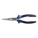 ATORN snipe nose pliers DIN 5745, 200 mm, straight, 2-component grip - Snipe nose pliers, straight, with VDE-insulated 2-component grip covers - 1