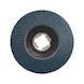 ATORN X-LOCK abrasive flap disc dia. 125 mm, zirconium, grain 80, oblique - Abrasive flap disc X-LOCK - 3