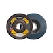 ATORN X-LOCK abrasive flap disc dia. 125 mm, zirconium, grain 80, oblique - Abrasive flap disc X-LOCK - 1