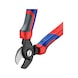 KNIPEX cable cutters 165&nbsp;mm with two-component handle - Cable shears with adjustable screw joint, self-locking - 2