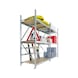 META wide-bay shelf Mini-RACK height 2500mm, add-on shlf w st. panel 2200x800mm - Wide-span rack - 1