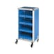 HK workshop trolley, 4 compartments, steel/aluminium combination, 1050x540x495mm - Workshop trolley for SORTIMO L-BOXXs - 1