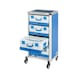 HK workshop trolley, 4 compartments, steel/aluminium combination, 1050x540x495mm - Workshop trolley for SORTIMO L-BOXXs - 3
