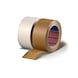 tesa 4313 Bandabmessung 50 mm x 50 m Farbe havanna Paket 6 Stück - Premium-Verpackungsband mit Papier aus verantwortungsvollen Quellen - 1