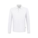 Polo à manches longues Mikralinar HAKRO pour hommes, blanc, taille XL - Polo à manches longues MIKRALINAR® pour homme - 1