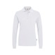 Polo à manches longues Mikralinar® HAKRO pour femme, blanc, taille XXL - Polo à manches longues MIKRALINAR® pour femme - 1