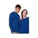 Sweat-shirt Mikralinar® HAKRO unisexe, bleu roi, taille 3XL - Sweat-shirt unisexe MIKRALINAR® - 2