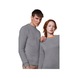 Sweat-shirt Mikralinar® HAKRO unisexe, titane, taille 5XL - Sweat-shirt unisexe MIKRALINAR® - 2