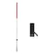  - Laser measuring instrument accessories flexible measuring rod Plus red - 1