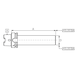 EROGLU Kontrolldorn HSK-A63-40-300 Form A - HSK-A63 Kontrolldorne - 2