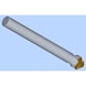 Avellanador ORION, 90°, HSS-TiN, T=3, 5,0 x 40 mm, DIN 335 forma C - Avellanador cónico, 90°, HSSE-TiN, triple cuchilla - 2