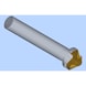 Avellanador ORION, 90°, HSS-TiN, T=3, 12,4 x 56 mm, DIN 335 forma C - Avellanador cónico, 90°, HSSE-TiN, triple cuchilla - 2
