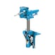 HEUER 铰链式升降机，适合尺寸 120&nbsp;毫米，蓝色 - 铰链式和高度调整设备 HEUER-KLAPP-LIFT - 1