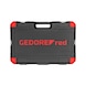 GEDORE RED gereedschapsset, 1/2&nbsp;inch, 69-delig - Gereedschap- en dopsleutelset, 69-delig - 3