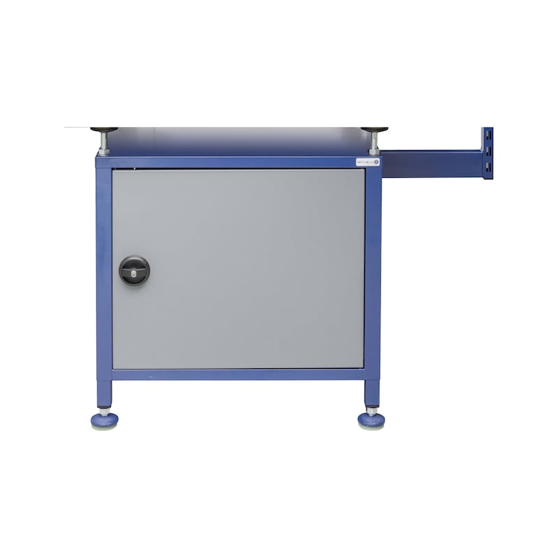 ATORN underframe with one hinged door for easy3D incl. articulated swivel arm - underframe with hinged doors