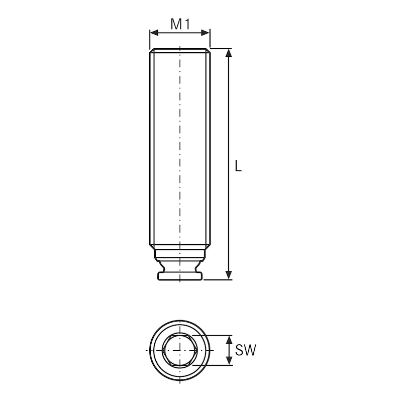 tornillo de presión de punta esférica - 2