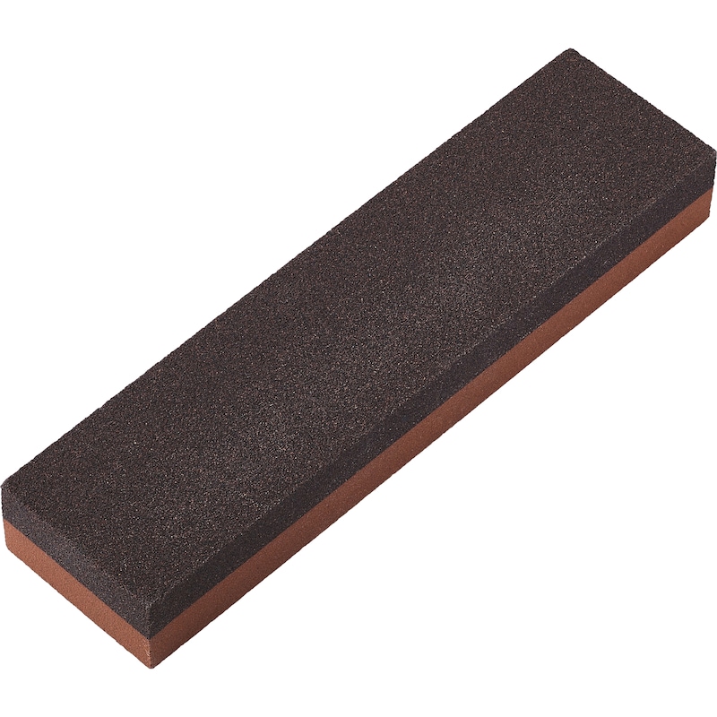 LAPPORT INDIGA composite bench stone 100 x 25 x 13 mm rough/fine - INDIGA composite bench stone