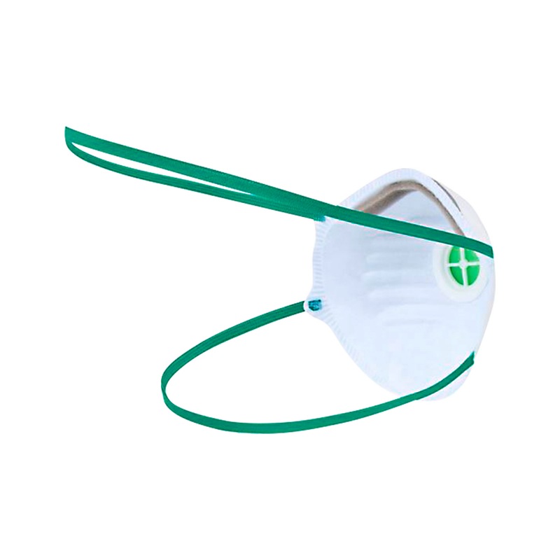 PRO FIT particulate-filtering half face mask FFP2, with exhalation valve - Particle filtering half face mask