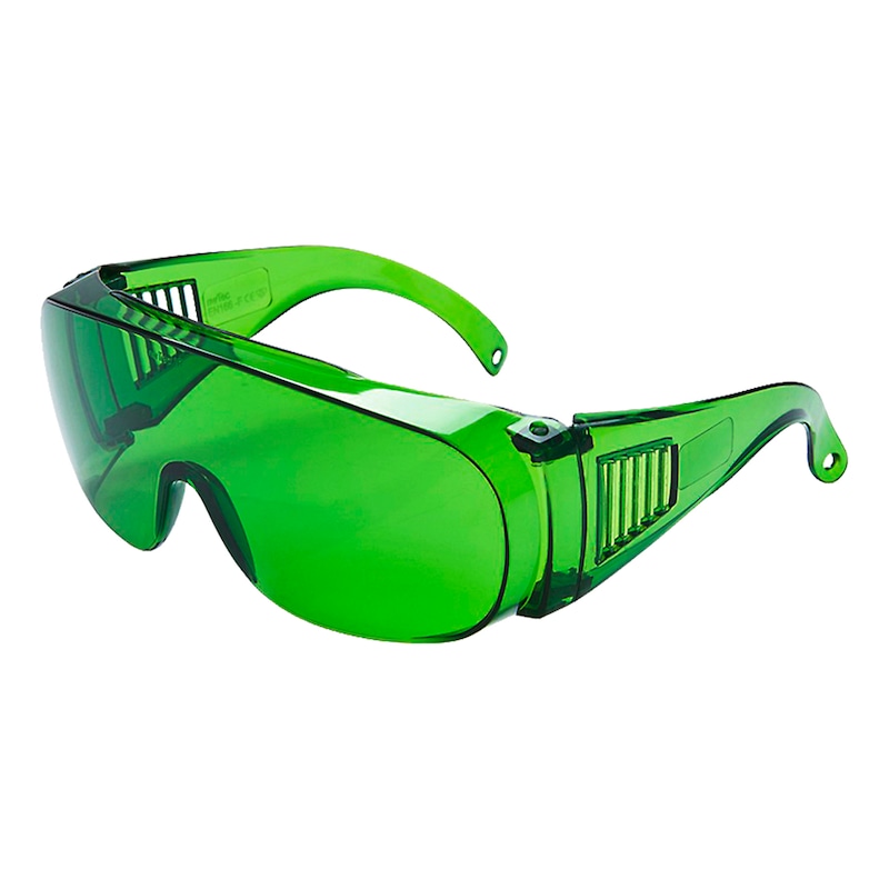PRO FIT védőszemüveg, Visitor, zöld - Védőszemüveg