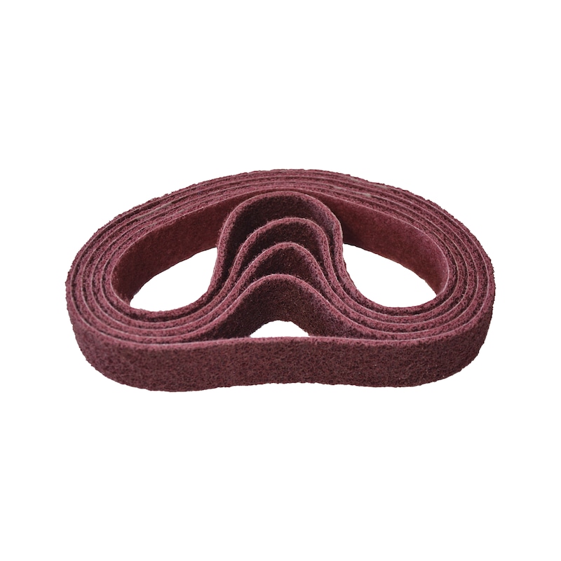 Non-woven sanding belts for tube belt sander - 1