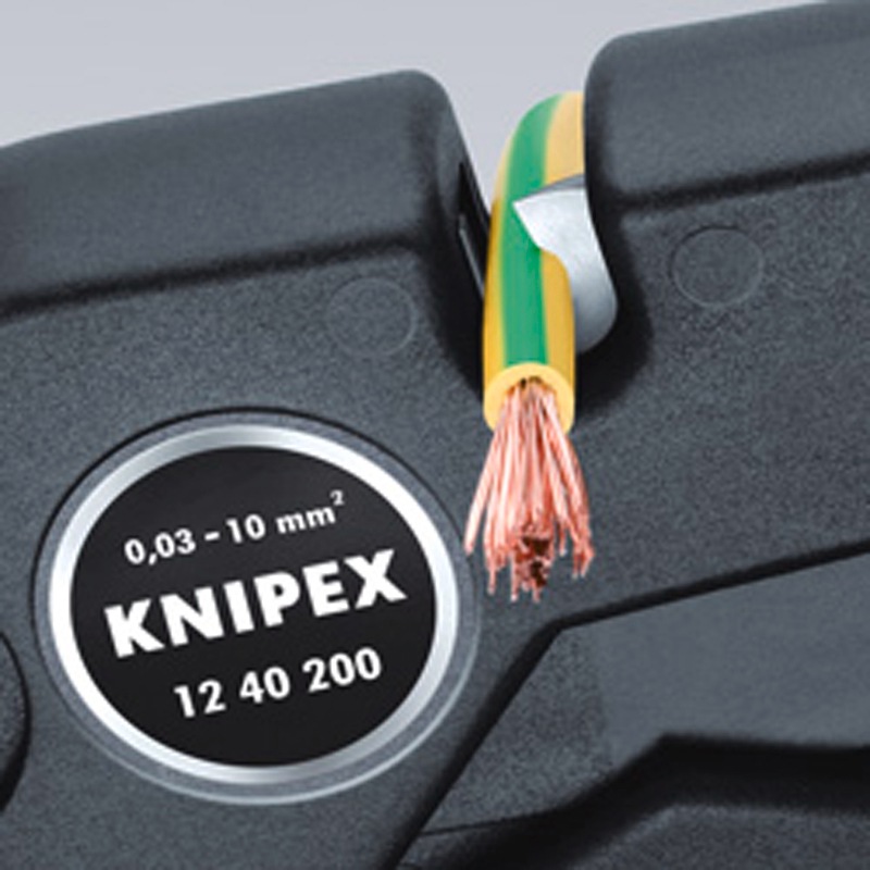 KNIPEX reservemessen, 1 paar voor striptang 12 40 200 - Reservemessenblok