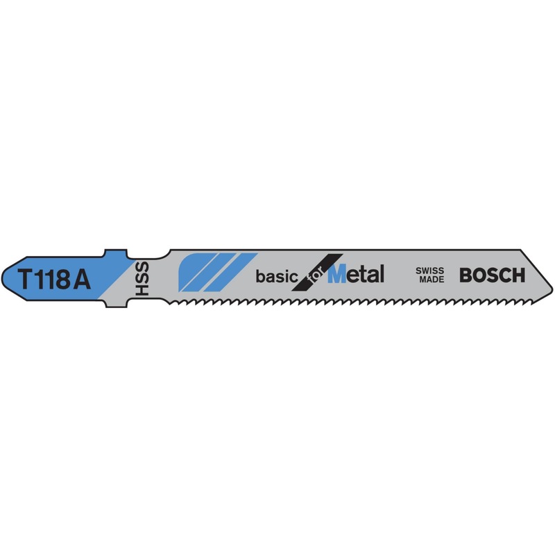 Hojas de sierra de calar HSS T 118 A Basic para metal
