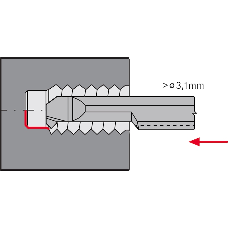 Miniaturschneideinsatz Typ AC HC5615 - 2