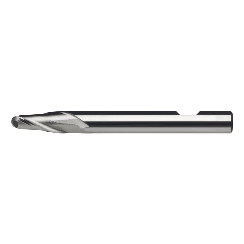 ORION yarıçap parmak frezesi HSSE8, uzun, 8,0 mm mil, DIN 1835B - Yarıçap freze bıçağı HSSE Co 8