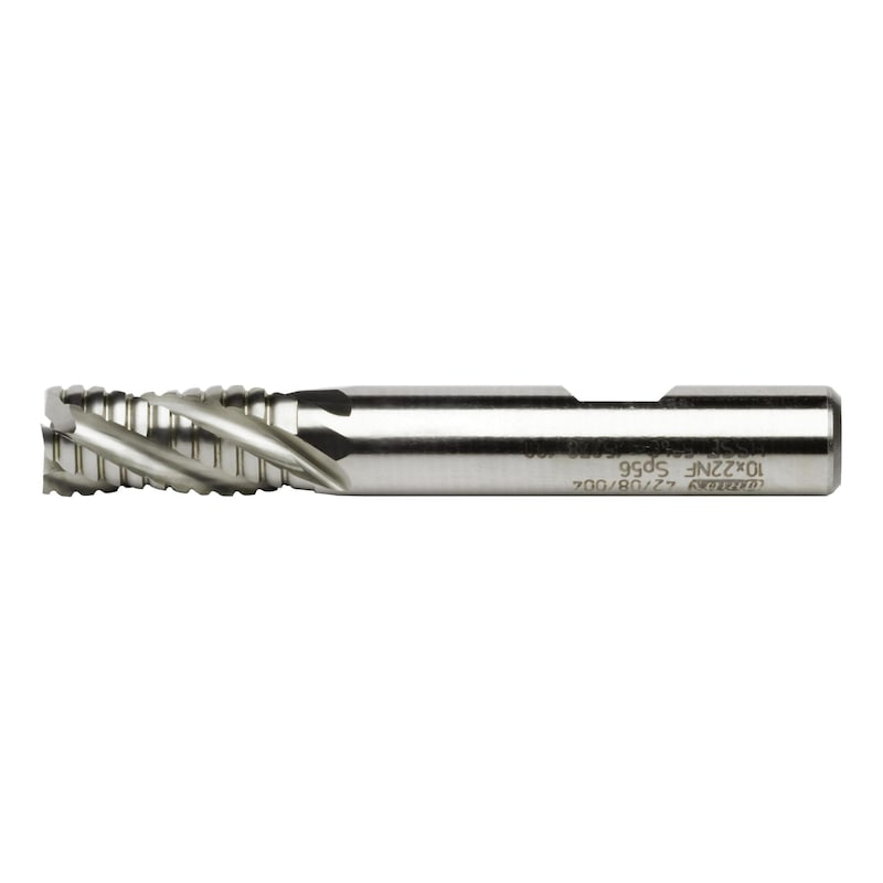 ORION parmak freze HSSE5 NF DIN 844, kısa, 6,0 mm mil DIN 1835B, tip NF - Kaba kanal açma bıçağı, HSSE Co 5