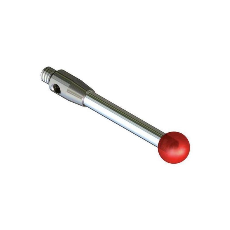 palpeur de mesure avec tige CC M2 bille en rubis diamètre 2 mm, L = 40 mm - Pointes de palpeur à bille en rubis et tige en carbure