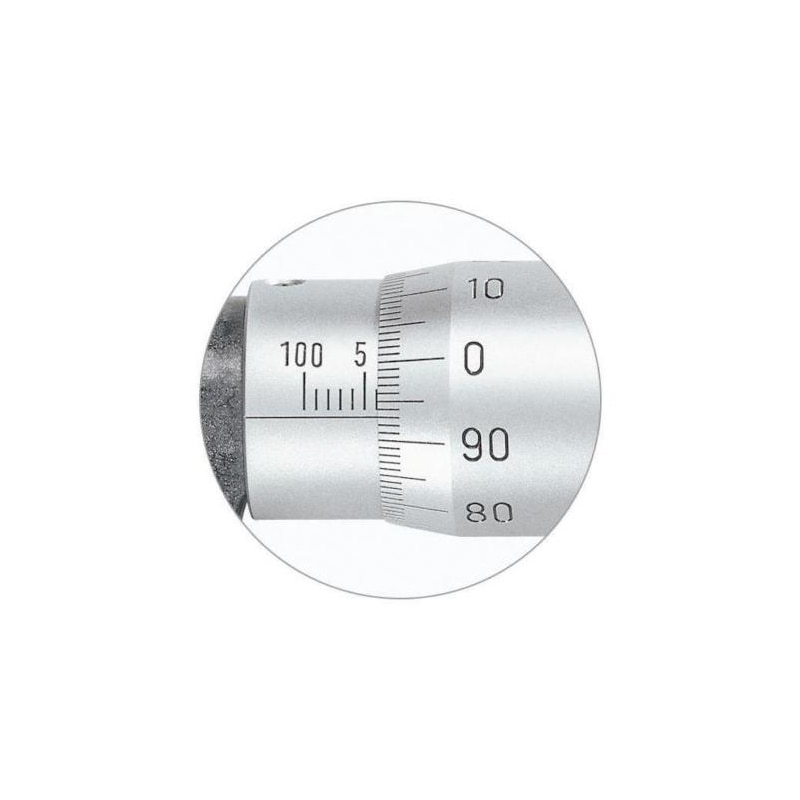 Kengyeles mikrométer, 600-700&nbsp;mm, 0,01&nbsp;mm, 50&nbsp;mm-es mérőbetét hosszabbító - Mikrométer