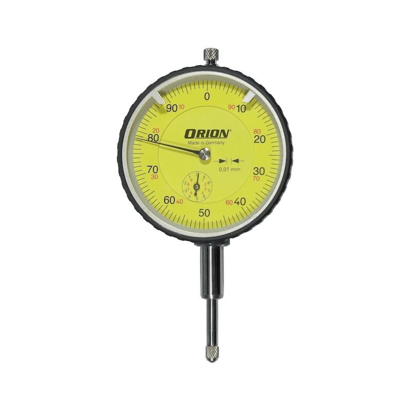 0,01 mm ölçek aralığında 10 mm ölçüm aralığında ORION komparatör - Komparatör
