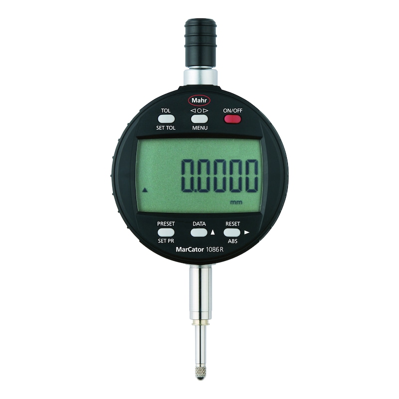 MAHR 1086 R Digitale Messuhr MarCator 100 mm/4 inch, 0,01 - Elektronische Messuhr