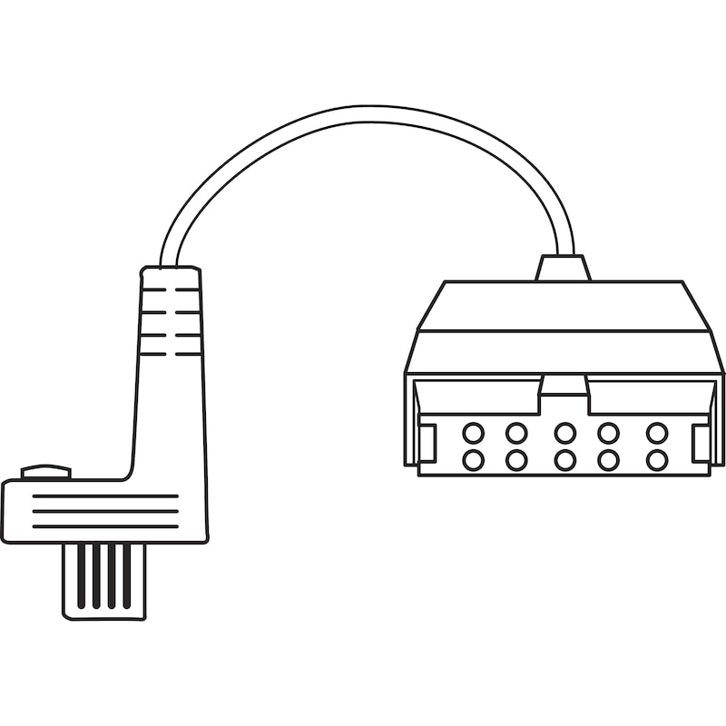 ATORN multiCOM bağlantı kablosu, DIGIMATIC arabirimli, 2 m kablo uzunluğu - Bağlantı kablosu