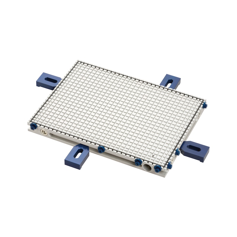 ATORN 格栅真空夹持板套件 RV2 400 x 300 x 32.5，格栅间距 12.5 毫米 - 真空栅板套件