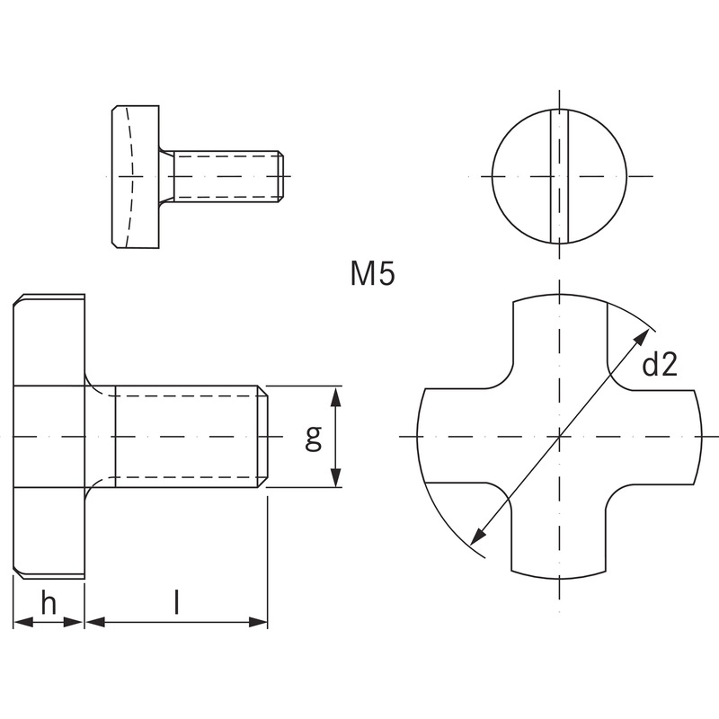 ORION-freesspanschroeven DIN 6367, M10-doorn, diameter 22 mm voor ICS - Freesspanschroeven