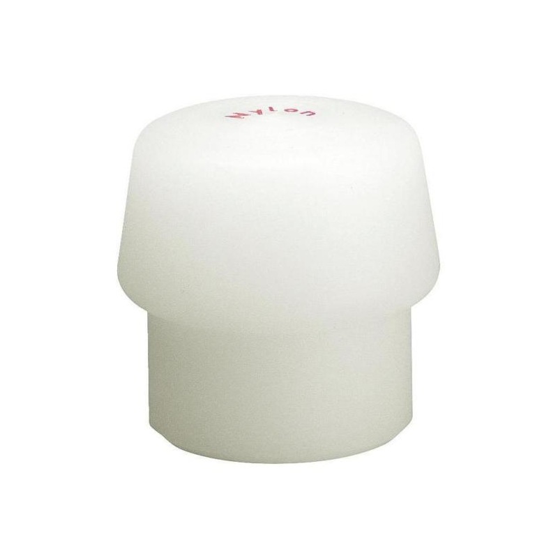 Embout en nylon HALDER SIMPLEX, blanc, diamètre 30 mm - Embouts de rechange en nylon