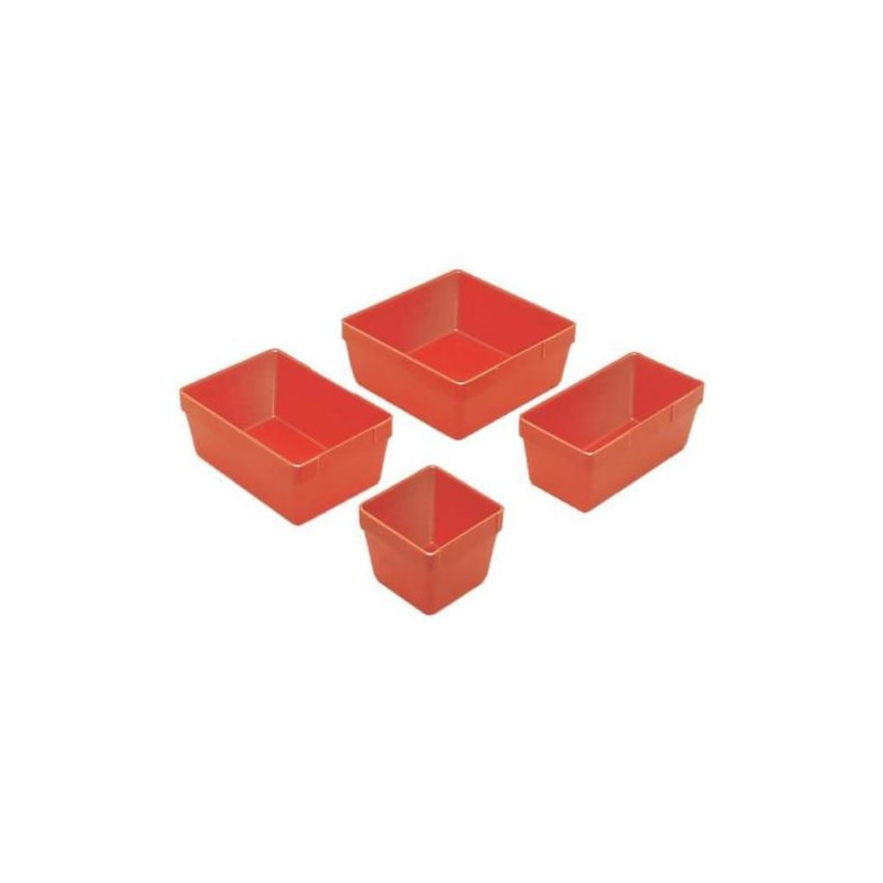 HK kisalkatrész-dobozok, 150 x 100 x 61 mm, polisztirol - Pótalkatrész-dobozok