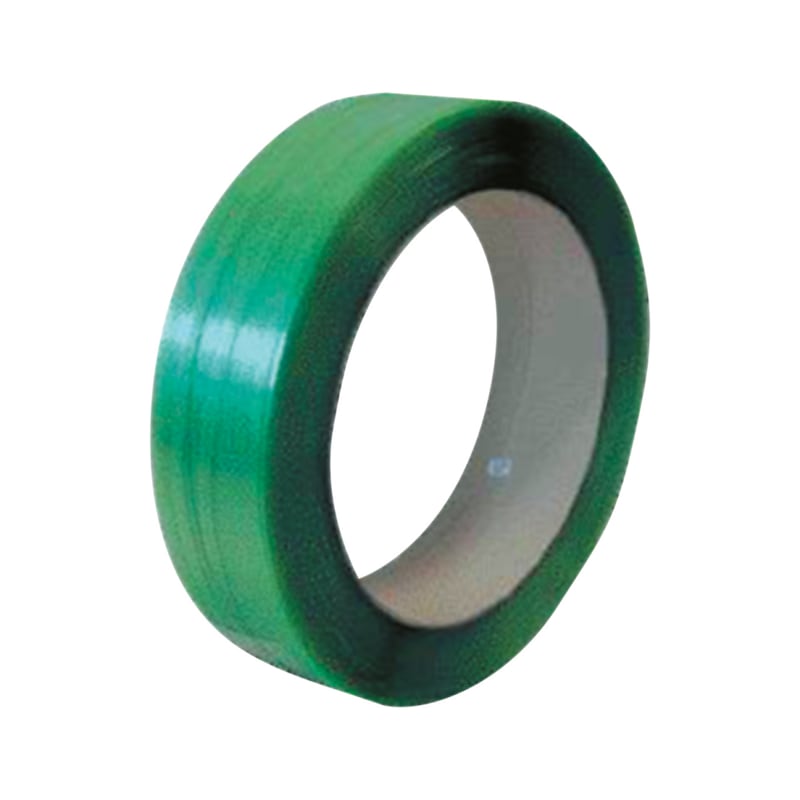 2 Rouleaux Ruban Cerclage Polyester 9mm X 500m - Résistance 275 Kg - Noyau 60mm